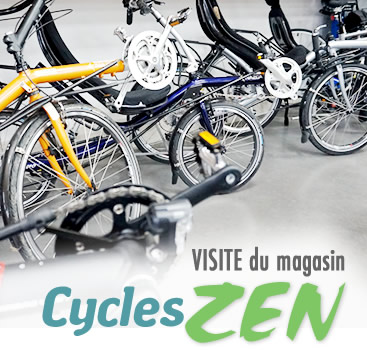 Visite du magasin de vélo Cycles ZEN